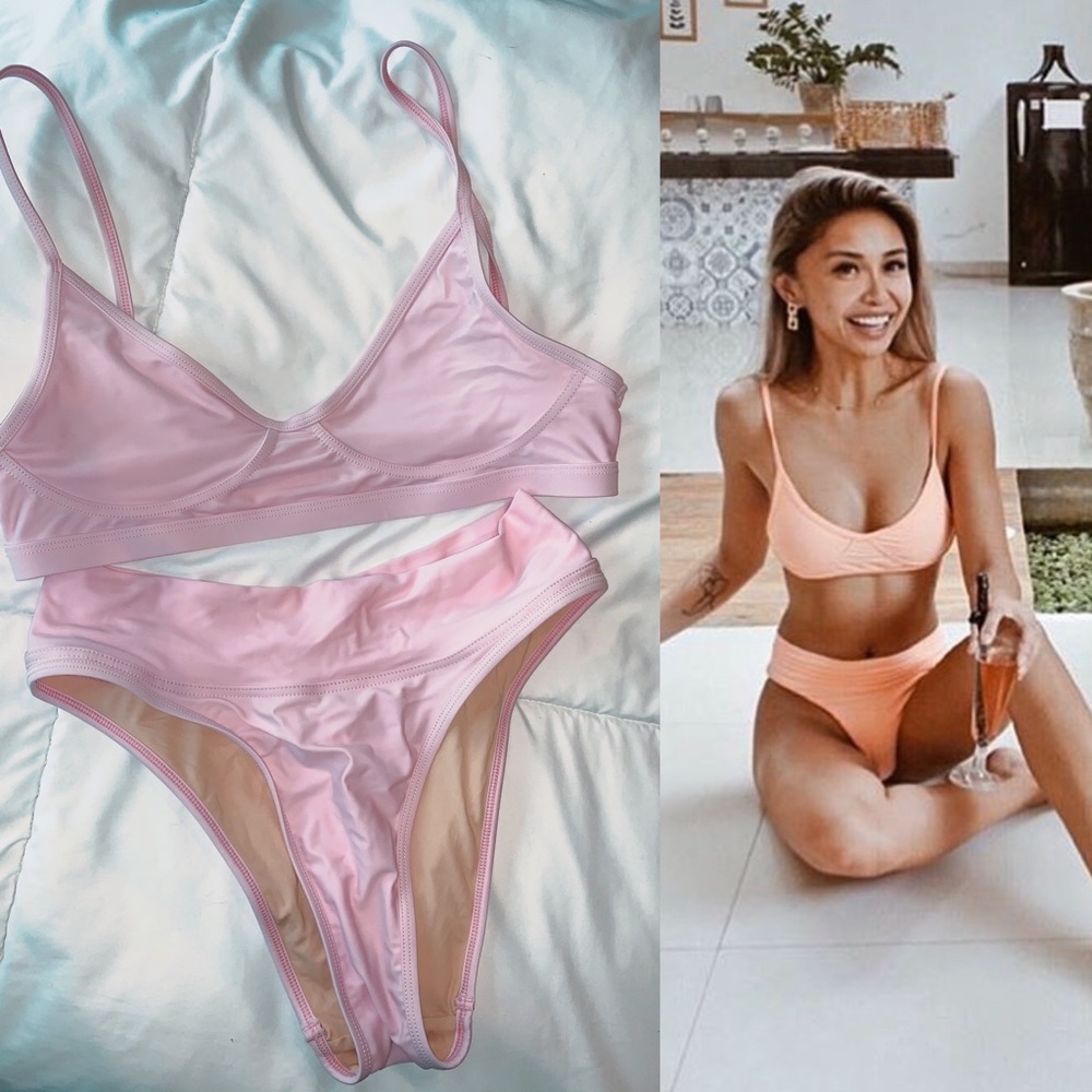 Gnash teardrop/dip brief bathing suit NWOT